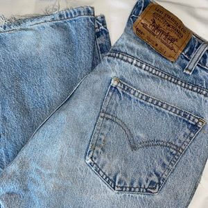 VINTAGE 90S LIGHT WASH 505 LEVIS 30W 30L